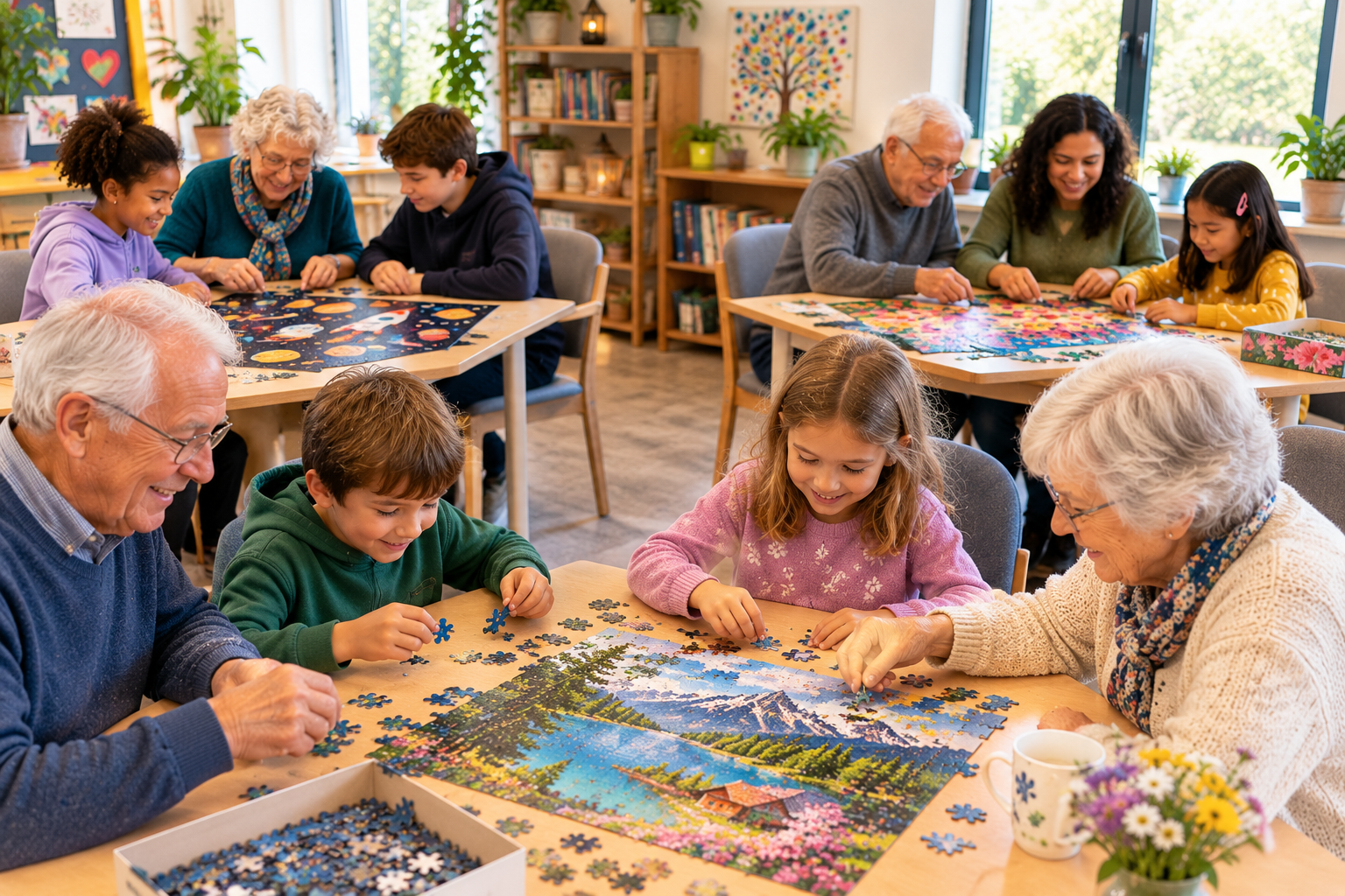 Puzzlenachmittag