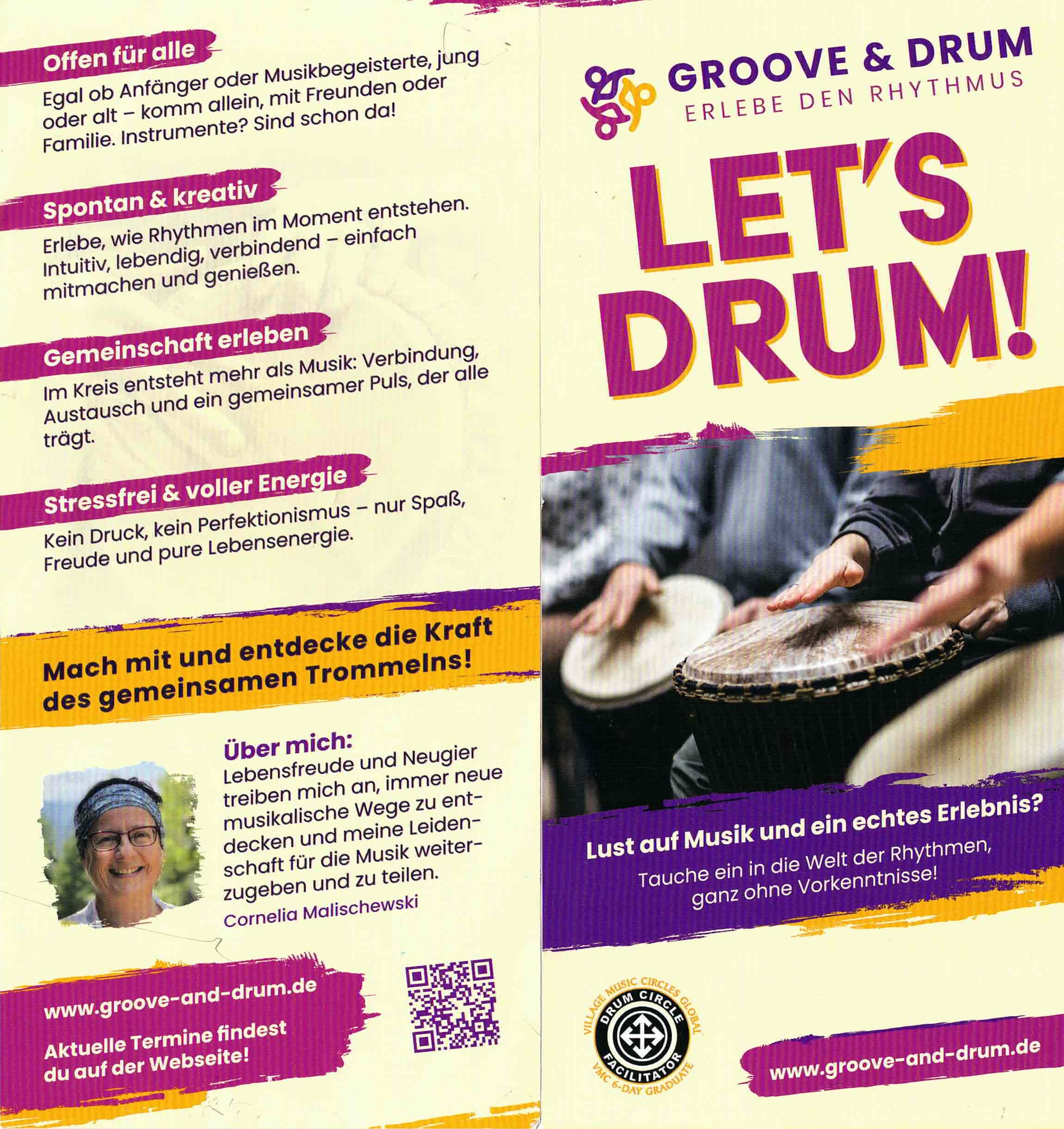 Let`s Drum - Trommel und Percussion Gruppe